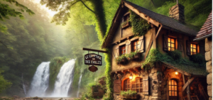 Au comptoir des éveillés, première taverne à la sortie du long couloir.